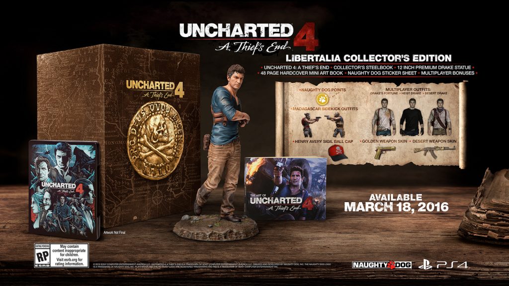 Uncharted 4 - L'edition collector ultime