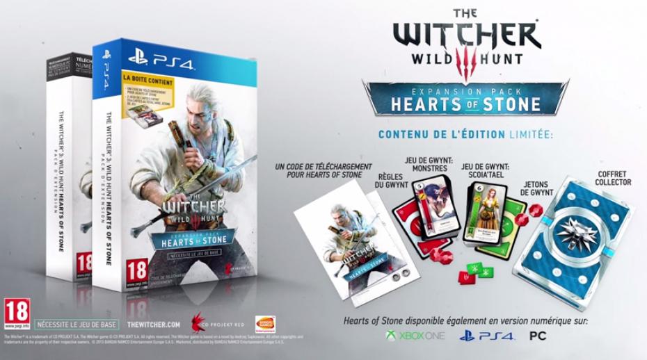 Edition Limitée Hearts of Stone - The Witcher 3