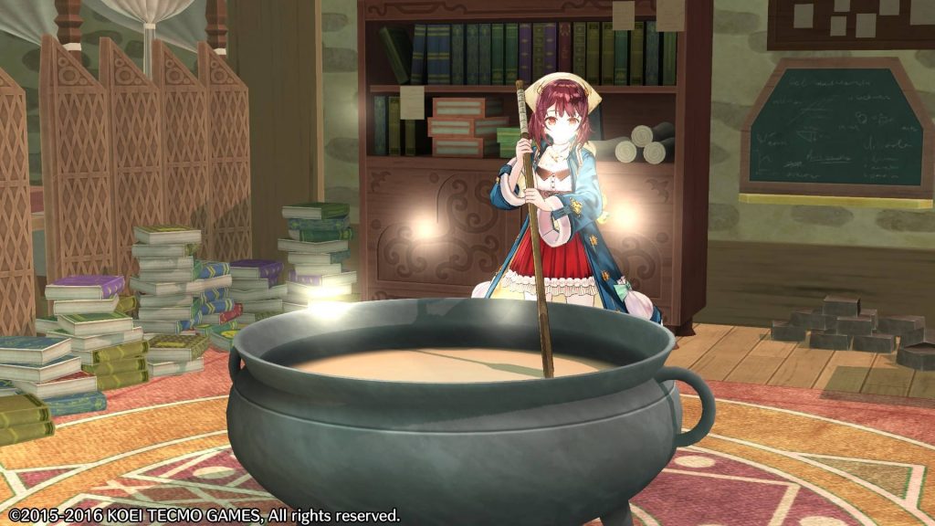 Atelier Sophie - Test PS4 - Chaudron recettes