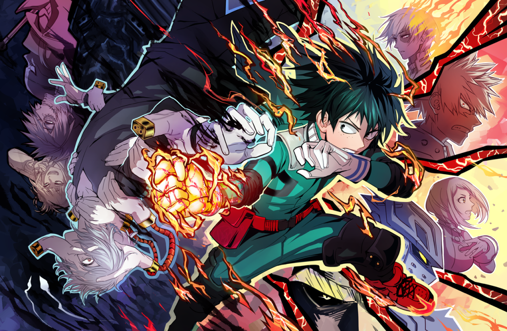 My hero academia saison 2 animé