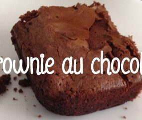 Recette brownie au chocolat