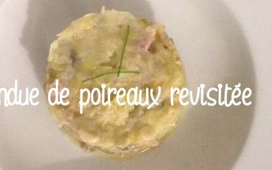 Recette fondue de poireaux