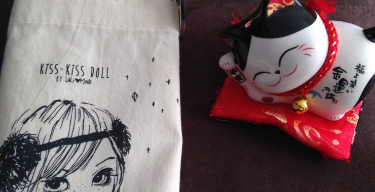 Nos achats Geek Days : sac et Maneki neko