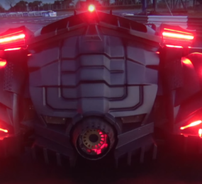 La batmobile, à partir d'une lamborghini