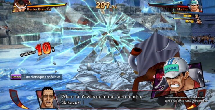 One Piece Burning Blood PS4 - Combat barbe blanche