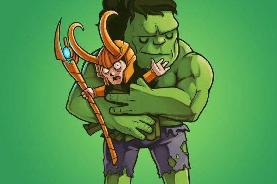Villains need love - Hulk