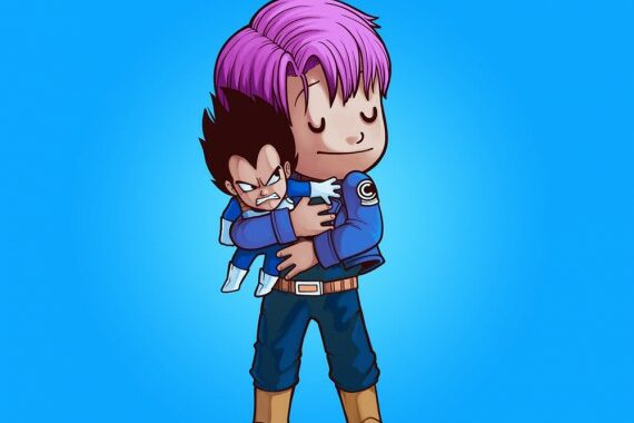 Villains need love - Trunk & Vegeta