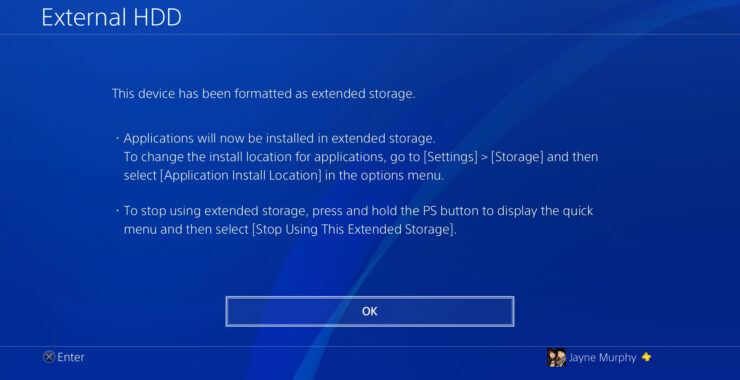 Tuto PS4 - Formater son disque dur externe