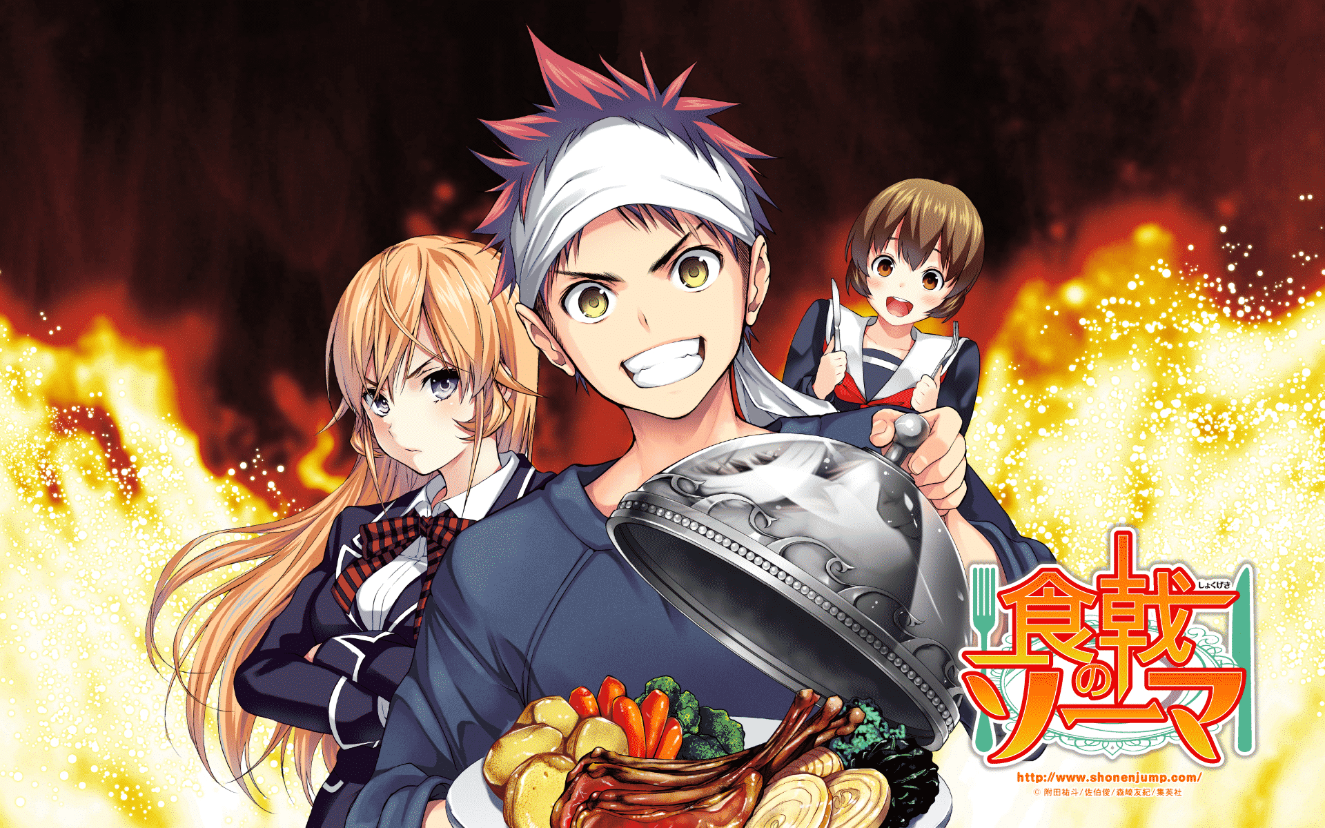 food wars anime download