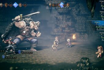 Combat au tour par tour pour Octopath Traveler - RPG retro