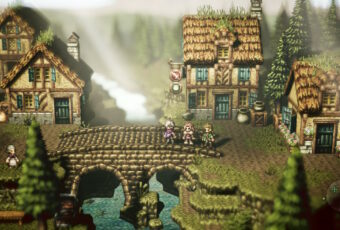 Exploration Octopath Traveler - JRPG retro, pixel art