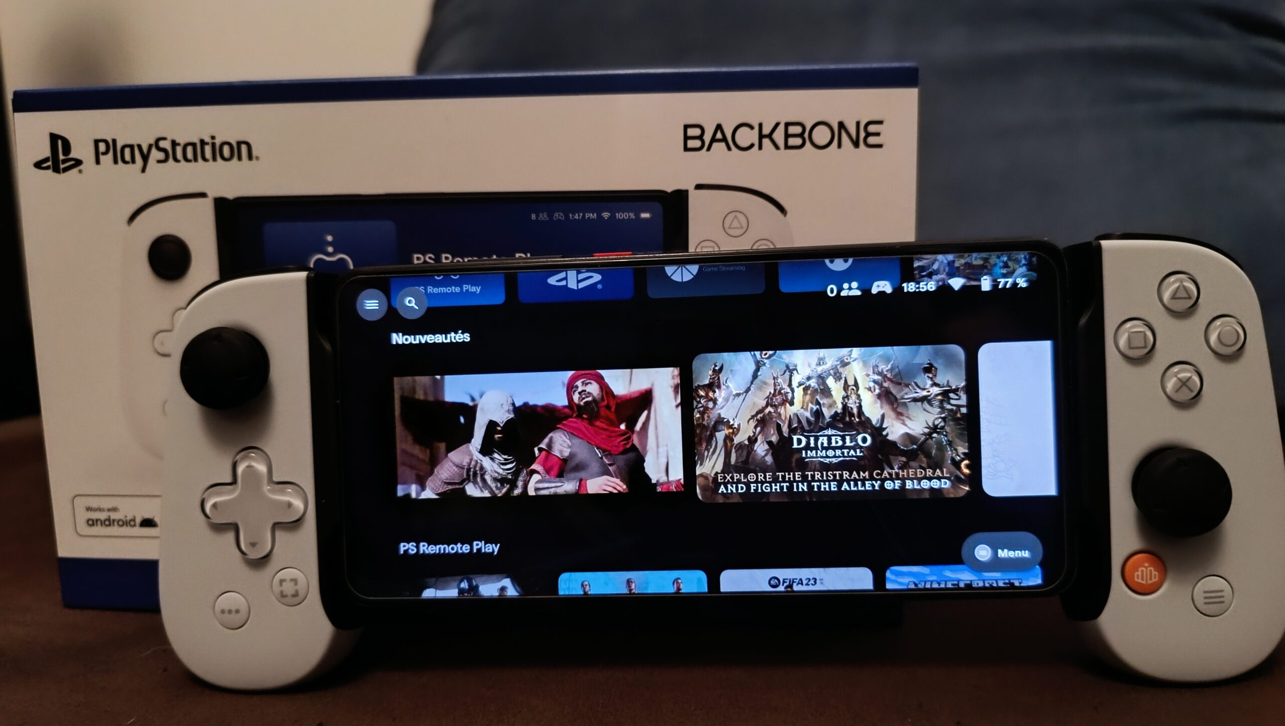 Backbone One – Playstation Edition : jouez à vos jeux Playstation sur iPhone  !